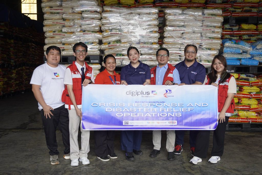 DigiPlus Foundation Boosts DSWD Relief Efforts With 200 Sacks of Rice Donation
